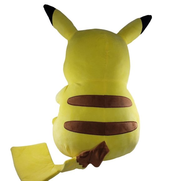 WCT Wicked Cool Toys Pokemon Pikachu Plush Stuffed Animal Large 24" 2020 - Picture 3 of 8